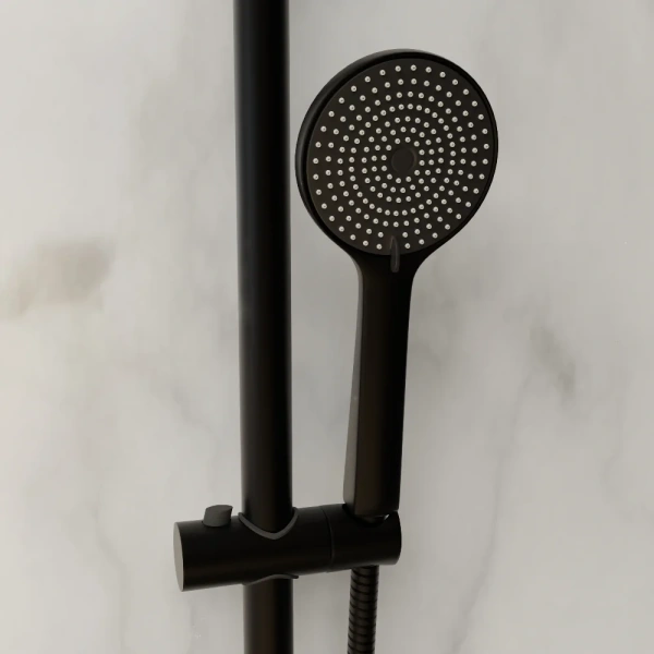 Душевая стойка RGW Shower Panels SP-31B матовый черный фото в интернет-магазине «Wasser-Haus.ru»