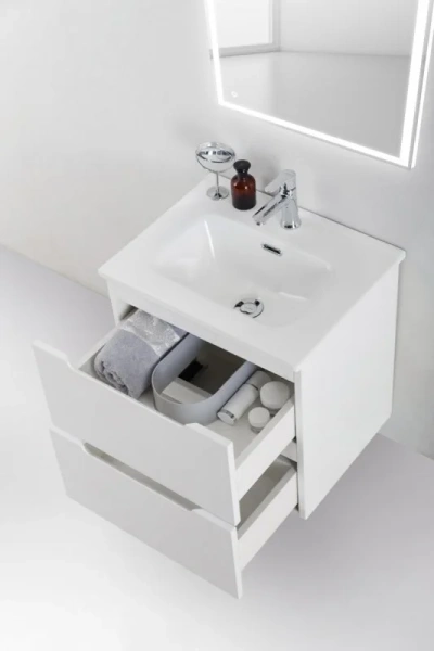 Тумба с раковиной BelBagno Etna 39 60 bianco lucido фото в интернет-магазине «Wasser-Haus.ru»