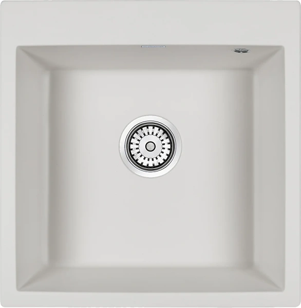 Комплект Мойка кухонная Paulmark Kante 50 PM105152-WH белый + Измельчитель Intenso I-800 фото в интернет-магазине «Wasser-Haus.ru»