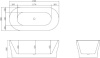 Акриловая ванна BelBagno BB405-1700-800 170x80 фото в интернет-магазине «Wasser-Haus.ru»