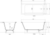Чугунная ванна Акватек Альфа 170x75 фото в интернет-магазине «Wasser-Haus.ru»