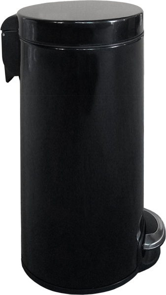 Мусорное ведро Binele Lux WP30LB 30 л, черное фото в интернет-магазине «Wasser-Haus.ru»