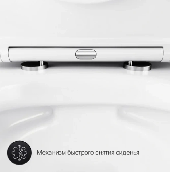 Комплект AM.PM Sense IS70138.741701 FlashClean с сиденьем микролифт, кнопка смыва черная матовая фото в интернет-магазине «Wasser-Haus.ru»
