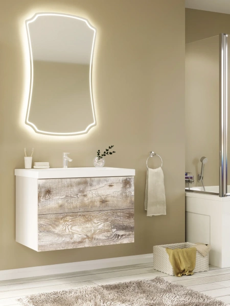 Зеркало Marka One Mix Neoclassic 2 65 фото в интернет-магазине «Wasser-Haus.ru»