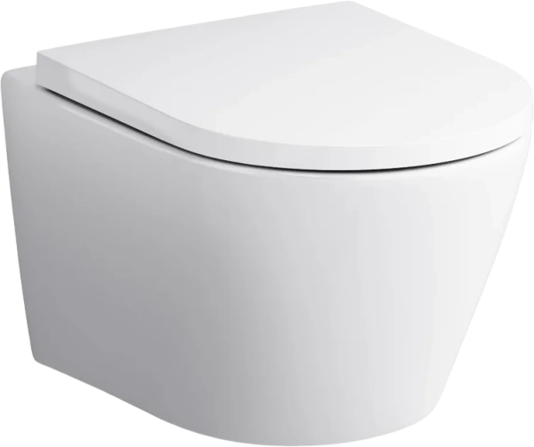 Комплект Унитаз подвесной AM.PM Sense C741701SC безободковый, с микролифтом + Инсталляция Geberit Duofix Delta 458.149.21.1 с кнопкой смыва, хром + Шумоизоляция фото в интернет-магазине «Wasser-Haus.ru»