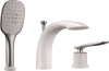 Смеситель Timo Helmi 4010/00-16Ychrome /white на борт ванны фото в интернет-магазине «Wasser-Haus.ru»