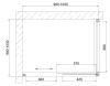 Душевой уголок Vegas Glass ZP+ZPV 100*100 01 02 профиль белый, стекло шиншилла фото в интернет-магазине «Wasser-Haus.ru»