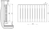Радиатор биметаллический Rifar SUPReMO 500 Ventil 12 секций, нижнее подключение правый фото в интернет-магазине «Wasser-Haus.ru»