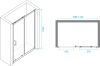 Душевой уголок RGW Passage PA-14+120 см (108-112)x120x195 профиль хром, стекло прозрачное фото в интернет-магазине «Wasser-Haus.ru»