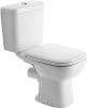 Унитаз-компакт Duravit D-code 21110900002 петли хром фото в интернет-магазине «Wasser-Haus.ru»