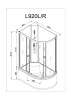 Душевая кабина AvaCan L920 R N без крыши фото в интернет-магазине «Wasser-Haus.ru»