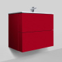 Мебель для ванной Am.Pm Spirit V2.0 60 красный глянец фото в интернет-магазине «Wasser-Haus.ru»