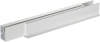 Душевая дверь в нишу Vegas Glass EP-F-1 155 07 01 L профиль матовый хром, стекло прозрачное фото в интернет-магазине «Wasser-Haus.ru»