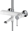 Душевая стойка Haiba HB805-8 белая фото в интернет-магазине «Wasser-Haus.ru»