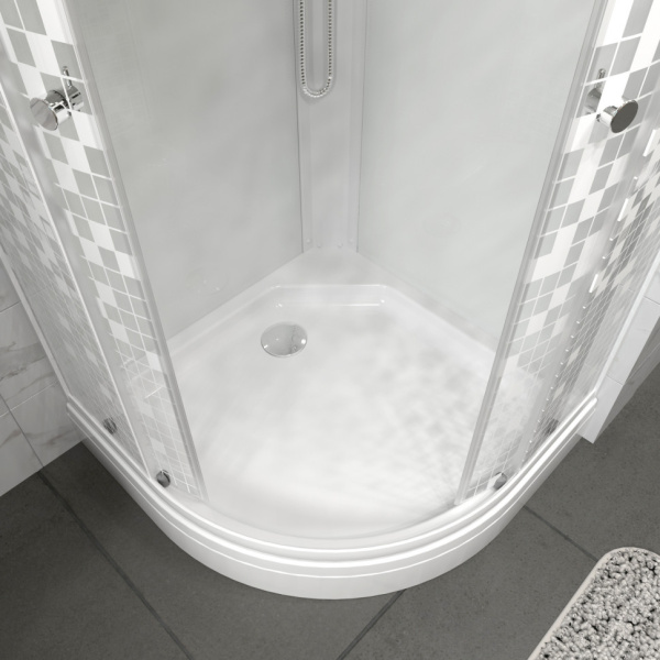Душевая кабина Triton Мозаика 90*90 А (ДН4) фото в интернет-магазине «Wasser-Haus.ru»