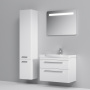 Мебель для ванной Am.Pm Like S 80 подвесная, белый глянец фото в интернет-магазине «Wasser-Haus.ru»