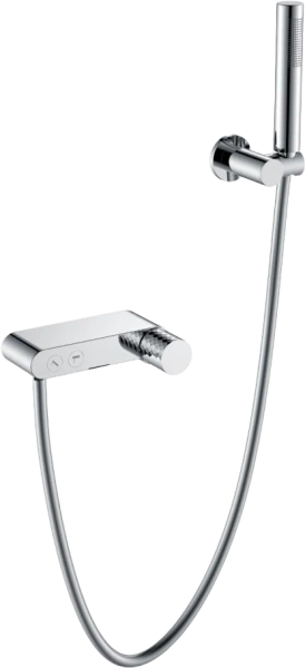 Смеситель для ванны с душем Boheme Stick 123-CRCR chrome diamond chrome фото в интернет-магазине «Wasser-Haus.ru»