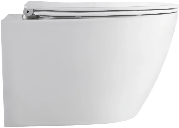 Унитаз подвесной Orange C07 C07-150W безободковый, с микролифтом фото в интернет-магазине «Wasser-Haus.ru»
