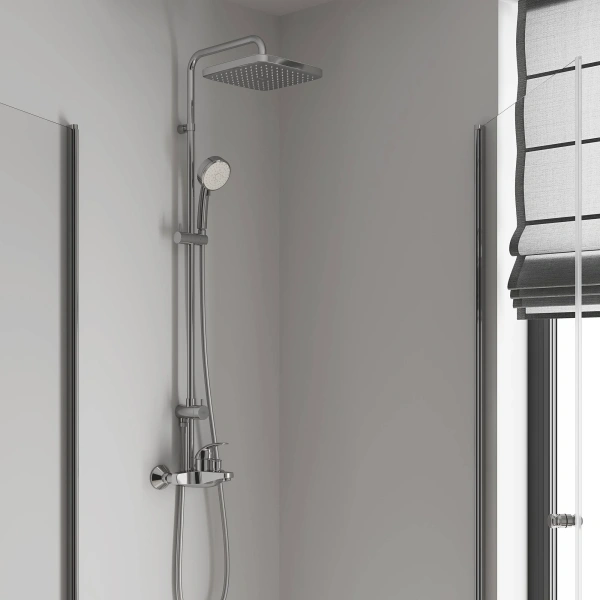 Душевая стойка Grohe Tempesta Cosmopolitan System 250 Cube 26693000 фото в интернет-магазине «Wasser-Haus.ru»