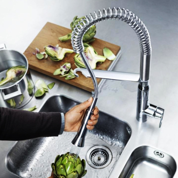 Смеситель Grohe K7 31379000 для кухонной мойки фото в интернет-магазине «Wasser-Haus.ru»