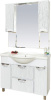 Мебель для ванной Misty Лорд 105 белая фото в интернет-магазине «Wasser-Haus.ru»