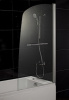 Шторка на ванну 1MarKa P-03 профиль хром, стекло прозрачное фото в интернет-магазине «Wasser-Haus.ru»