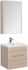 Мебель для ванной Aquanet Августа 58 дуб сонома фото в интернет-магазине «Wasser-Haus.ru»