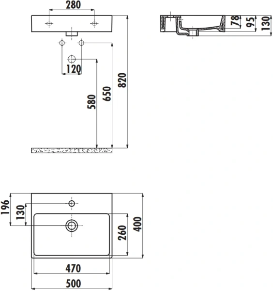 Раковина Creavit NX242 фото в интернет-магазине «Wasser-Haus.ru»