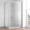 Душевой уголок Vegas Glass ZP+ZPV 110*90 07 02 профиль матовый хром, стекло шиншилла фото в интернет-магазине «Wasser-Haus.ru»