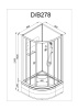 Душевая кабина AvaCan D278 фото в интернет-магазине «Wasser-Haus.ru»