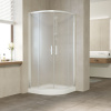 Душевой уголок Vegas Glass ZS 110 01 10 профиль белый, стекло сатин фото в интернет-магазине «Wasser-Haus.ru»