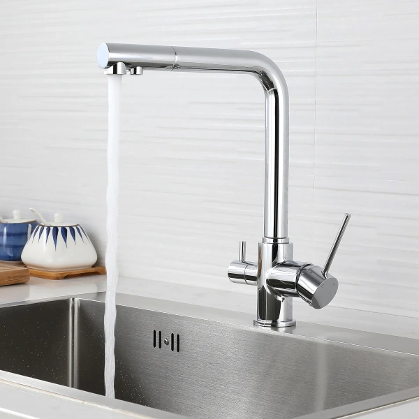 Смеситель для кухни Elghansa Kitchen Pure Water 56A5216 chrome фото в интернет-магазине «Wasser-Haus.ru»