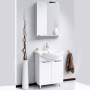 Мебель для ванной Aqwella Лайн 65 с корзиной для белья фото в интернет-магазине «Wasser-Haus.ru»