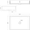Раковина ArtCeram Scalino 55 grigio oliva фото в интернет-магазине «Wasser-Haus.ru»