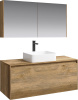 Мебель для ванной Aqwella 5 stars Mobi 120 дуб балтийский фото в интернет-магазине «Wasser-Haus.ru»