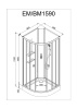 Душевая кабина AvaCan EM 1590 N с гидромассажем фото в интернет-магазине «Wasser-Haus.ru»