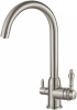 Смеситель Steel Hammer SH 723 SATIN для кухонной мойки фото в интернет-магазине «Wasser-Haus.ru»