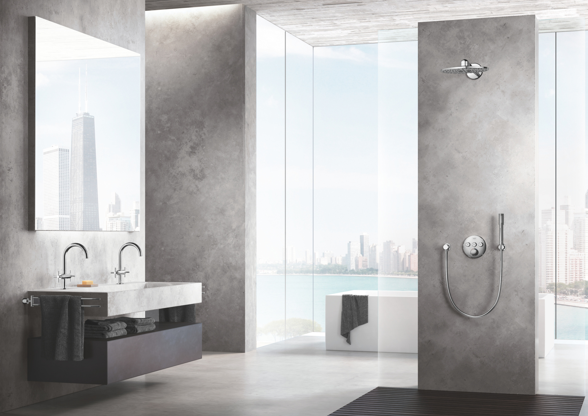 Полотенцедержатель Grohe Atrio New 40308003 хром фото в интернет-магазине «Wasser-Haus.ru»