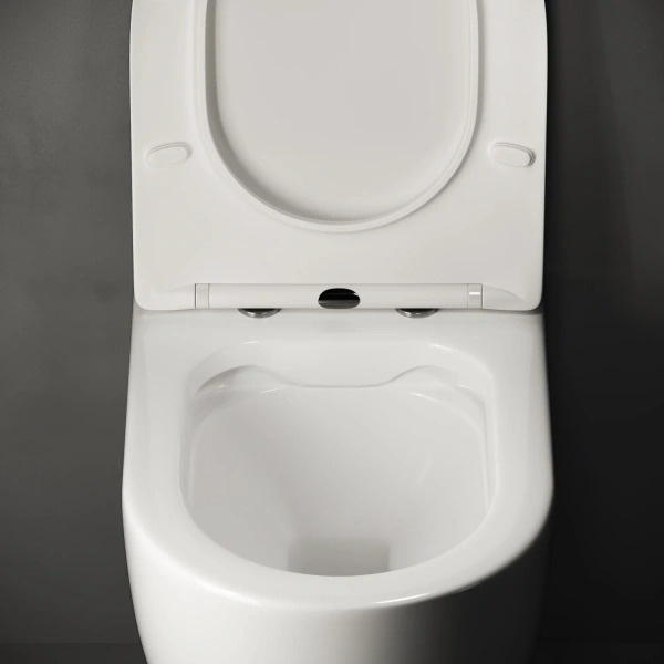 Комплект Унитаз подвесной Ceramicanova Mia Rimless CN1805 + Инсталляция TECE Base 9400413 4 в 1 с кнопкой смыва фото в интернет-магазине «Wasser-Haus.ru»