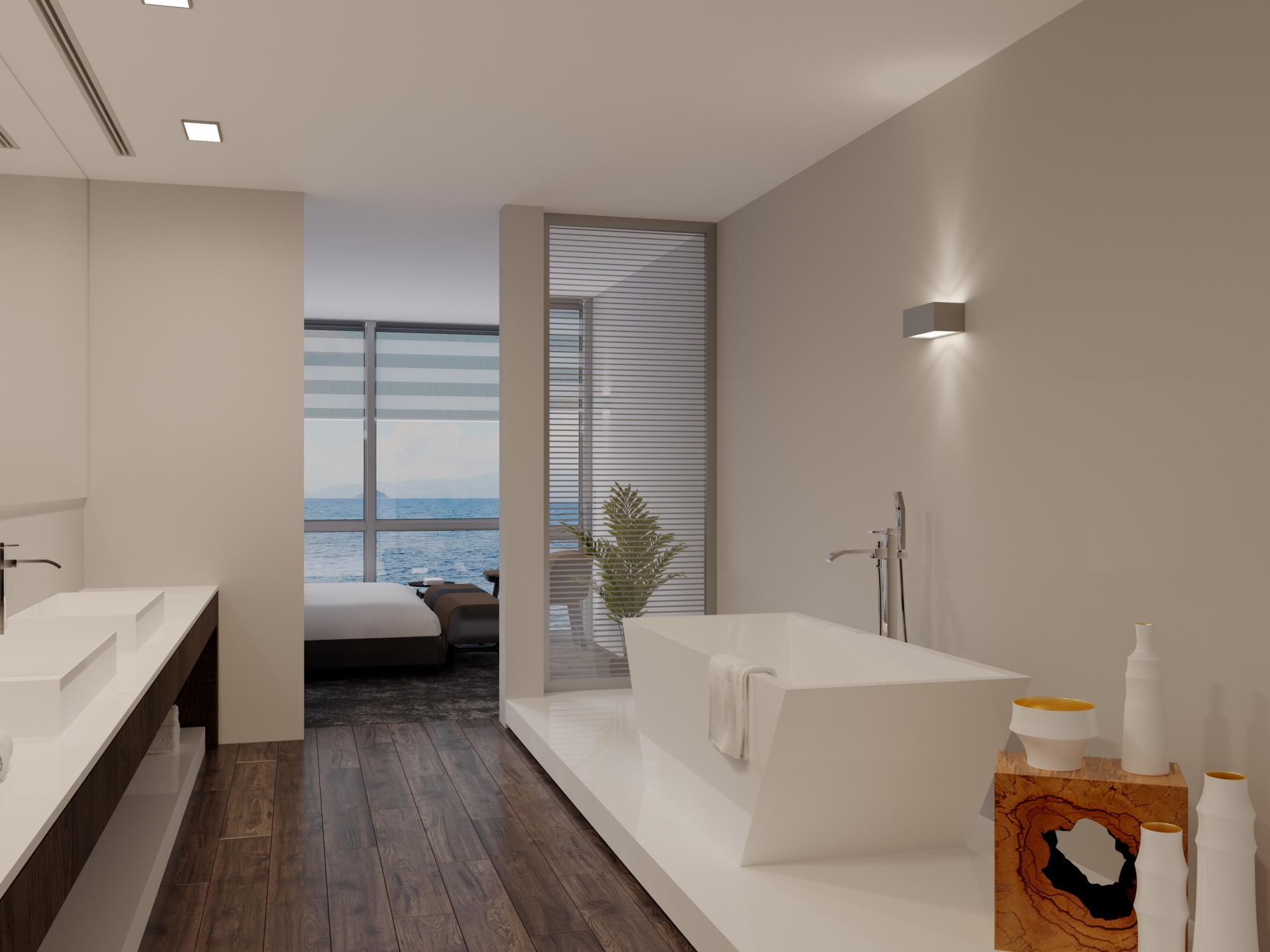 Акриловая ванна Artemis Tecla 170x74 белая матовая фото в интернет-магазине «Wasser-Haus.ru»