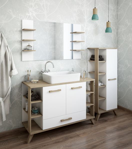 Мебель для ванной Sanflor Ингрид 120 фото в интернет-магазине «Wasser-Haus.ru»