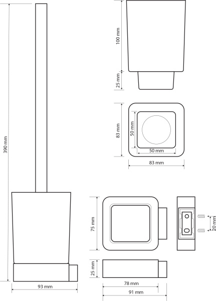 Ершик Bemeta Solo 139113142 фото в интернет-магазине «Wasser-Haus.ru»