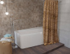 Штора для ванной Aima Design У37612 200x240, двойная, бежевая фото в интернет-магазине «Wasser-Haus.ru»