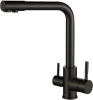 Смеситель Steel Hammer SH 801 Inox Grafit PVD для кухонной мойки фото в интернет-магазине «Wasser-Haus.ru»