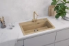 Смеситель для кухни Alveus Aquila 1139807 бежевый фото в интернет-магазине «Wasser-Haus.ru»