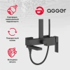 Душевая стойка Agger Great Great A2893344 черный фото в интернет-магазине «Wasser-Haus.ru»