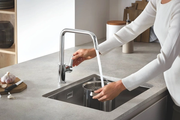 Смеситель для кухни Grohe Eurosmart 30567000 фото в интернет-магазине «Wasser-Haus.ru»