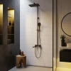 Душевая стойка IDDIS Slide SLIBLBTi06 черный фото в интернет-магазине «Wasser-Haus.ru»