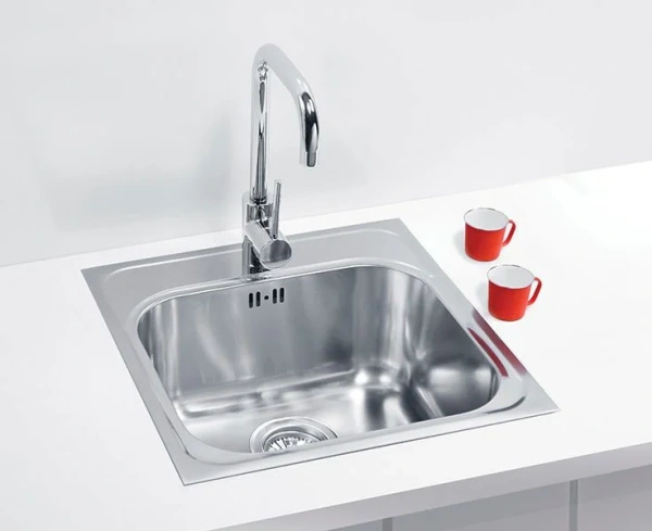 Мойка кухонная Alveus Basic 140 сталь фото в интернет-магазине «Wasser-Haus.ru»