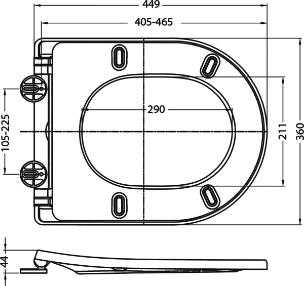 Унитаз-компакт BelBagno Amanda BB051CPR безободковый, крышка BB2031SC с микролифтом, бачок BB051T фото в интернет-магазине «Wasser-Haus.ru»
